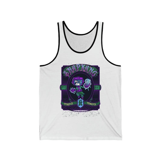 "Snap kang barber logo" Marvel Snap Unisex Jersey Tank