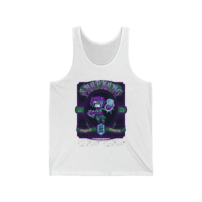"Snap kang barber logo" Marvel Snap Unisex Jersey Tank
