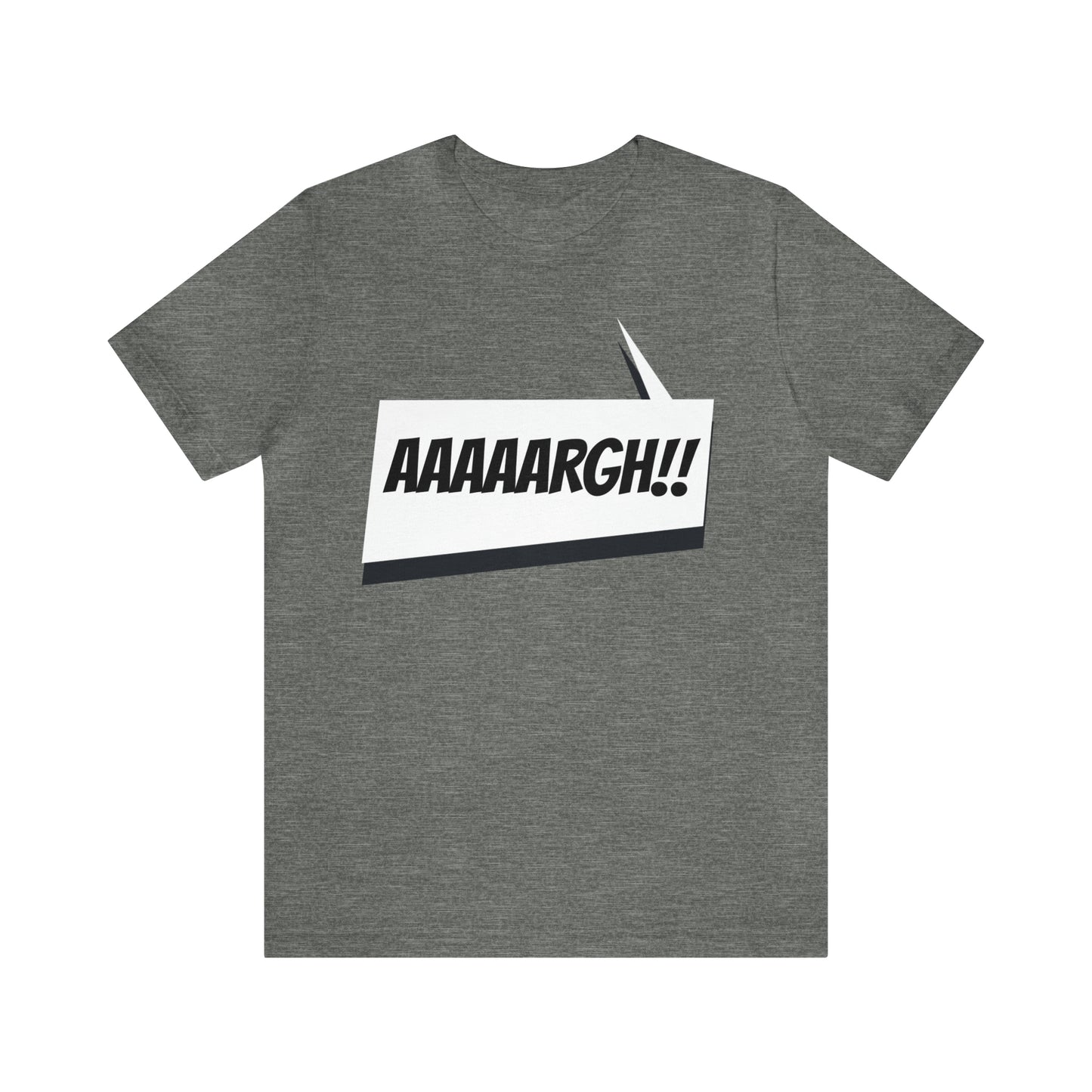 "aaaaargh!!!" Marvel Snap Unisex Jersey Short Sleeve Tee