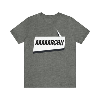 "aaaaargh!!!" Marvel Snap Unisex Jersey Short Sleeve Tee