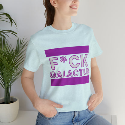 "fuck galactus" Marvel Snap Unisex Jersey Short Sleeve Tee