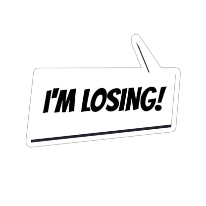 "I'm Losing" Marvel Snap Kiss-Cut Stickers