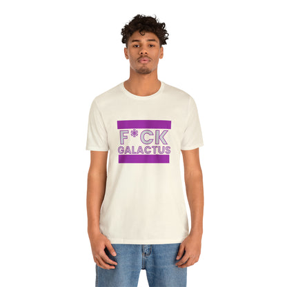 "fuck galactus" Marvel Snap Unisex Jersey Short Sleeve Tee