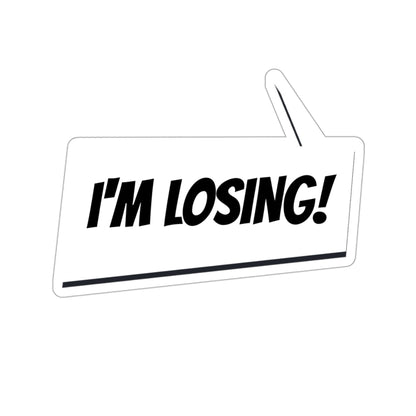 "I'm Losing" Marvel Snap Kiss-Cut Stickers