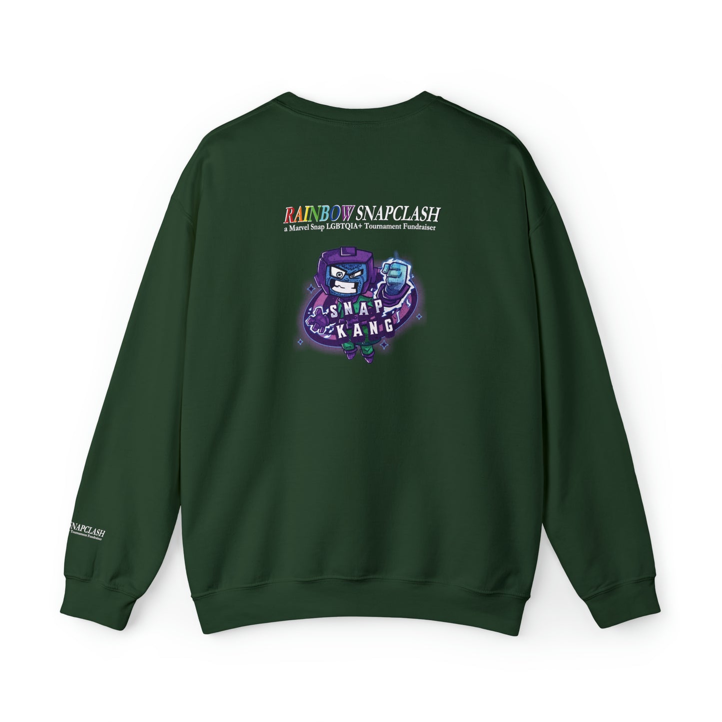2023 Rainbow snapclash "Space Girl Cosmo Variant" marvel snap inspired Crewneck Sweatshirt