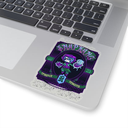 "Snap Kang Barber Logo" Marvel Snap Kiss-Cut Stickers