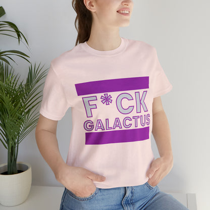 "fuck galactus" Marvel Snap Unisex Jersey Short Sleeve Tee