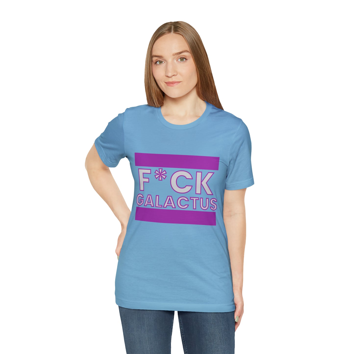 "fuck galactus" Marvel Snap Unisex Jersey Short Sleeve Tee
