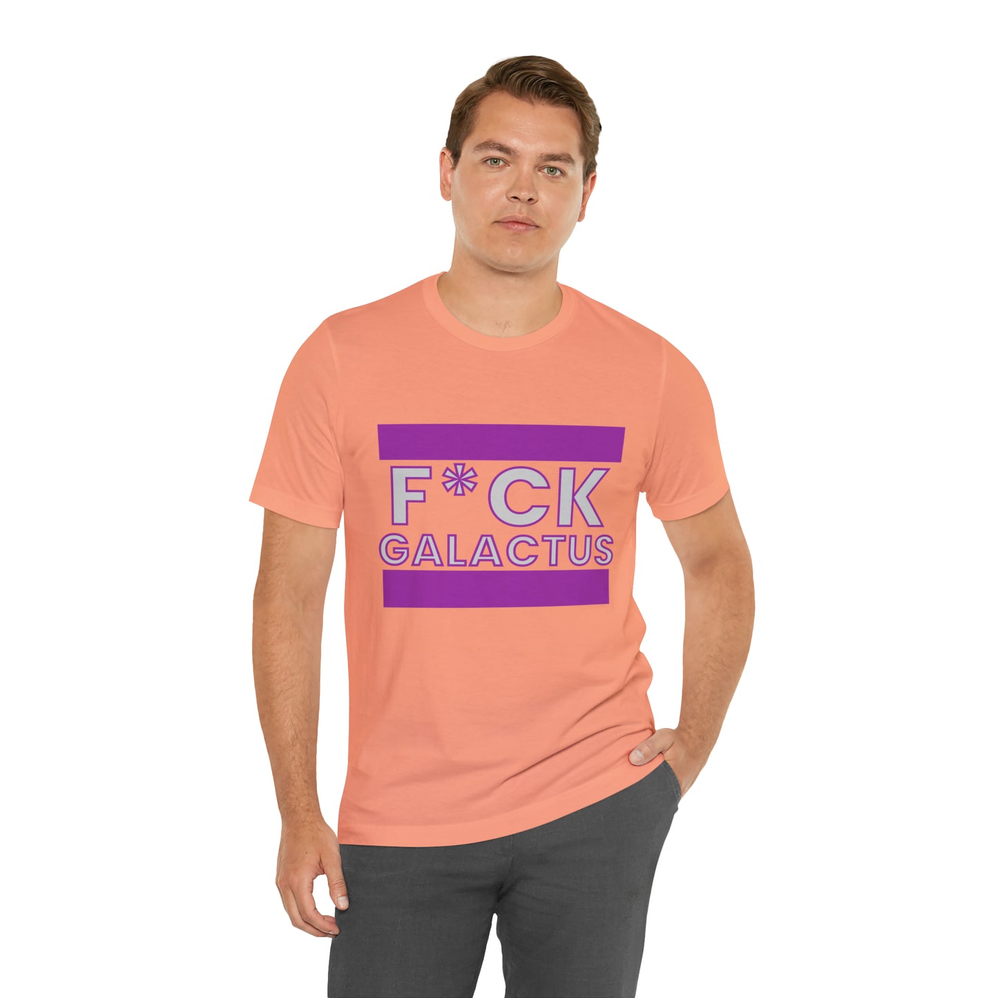 "fuck galactus" Marvel Snap Unisex Jersey Short Sleeve Tee