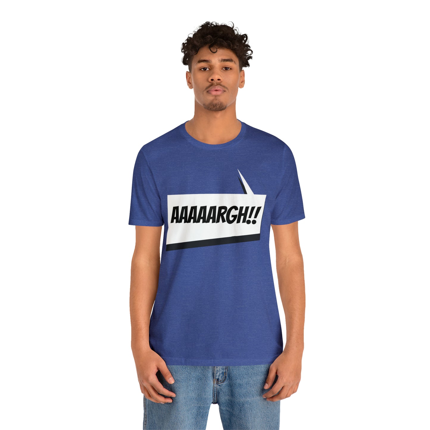 "aaaaargh!!!" Marvel Snap Unisex Jersey Short Sleeve Tee