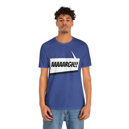 "aaaaargh!!!" Marvel Snap Unisex Jersey Short Sleeve Tee