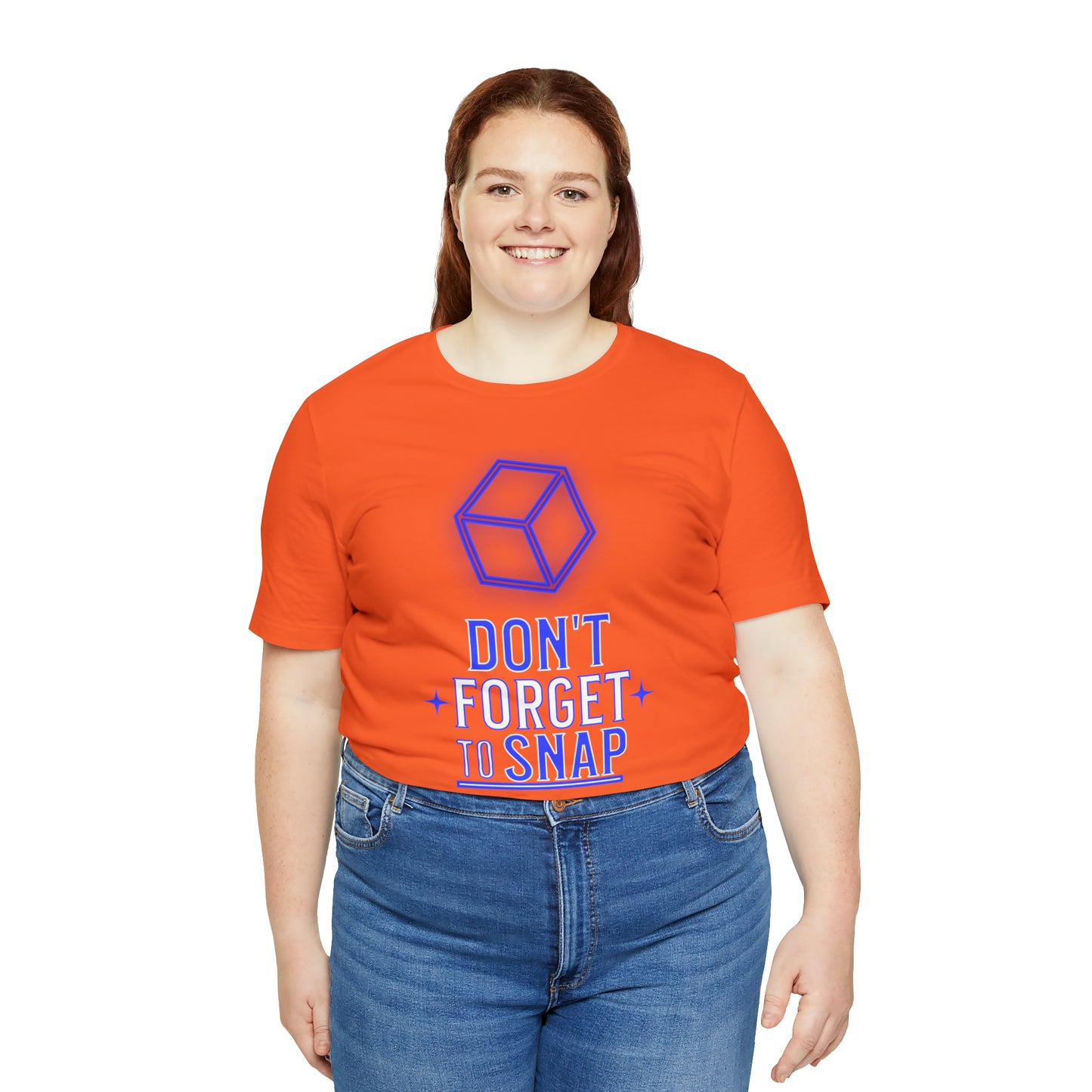 "don't forget to snap" Marvel Snap Unisex Jersey Short Sleeve Tee