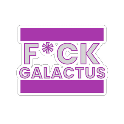 "Fuck Galactus" Marvel Snap Kiss-Cut Stickers
