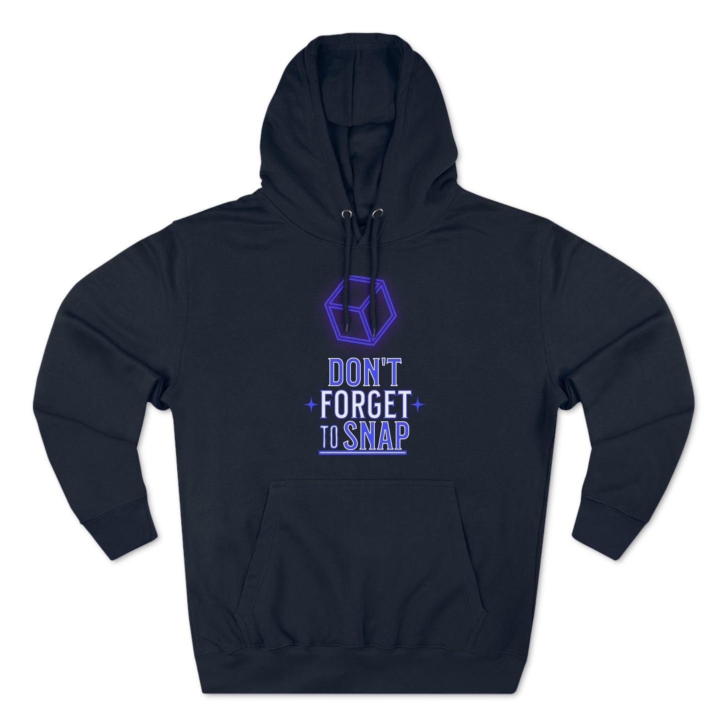 "Don't Forget to Snap" Marvel Snap Unisex Premium Pullover Hoodie