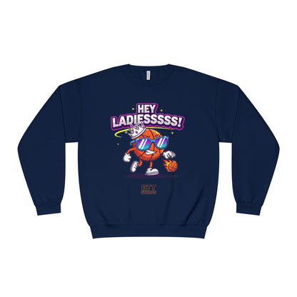 Hey Ladies Crown Crewneck Sweatshirt (Mult Colors)
