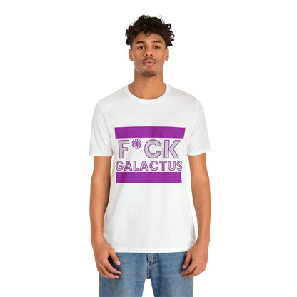 "fuck galactus" Marvel Snap Unisex Jersey Short Sleeve Tee