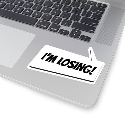 "I'm Losing" Marvel Snap Kiss-Cut Stickers