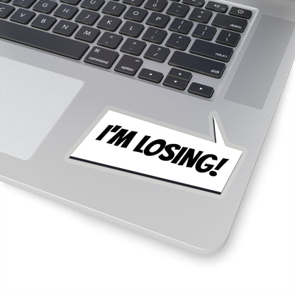 "I'm Losing" Marvel Snap Kiss-Cut Stickers