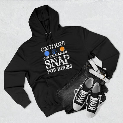 "Caution Can Snap All Day" Marvel Snap Unisex Premium Pullover Hoodie
