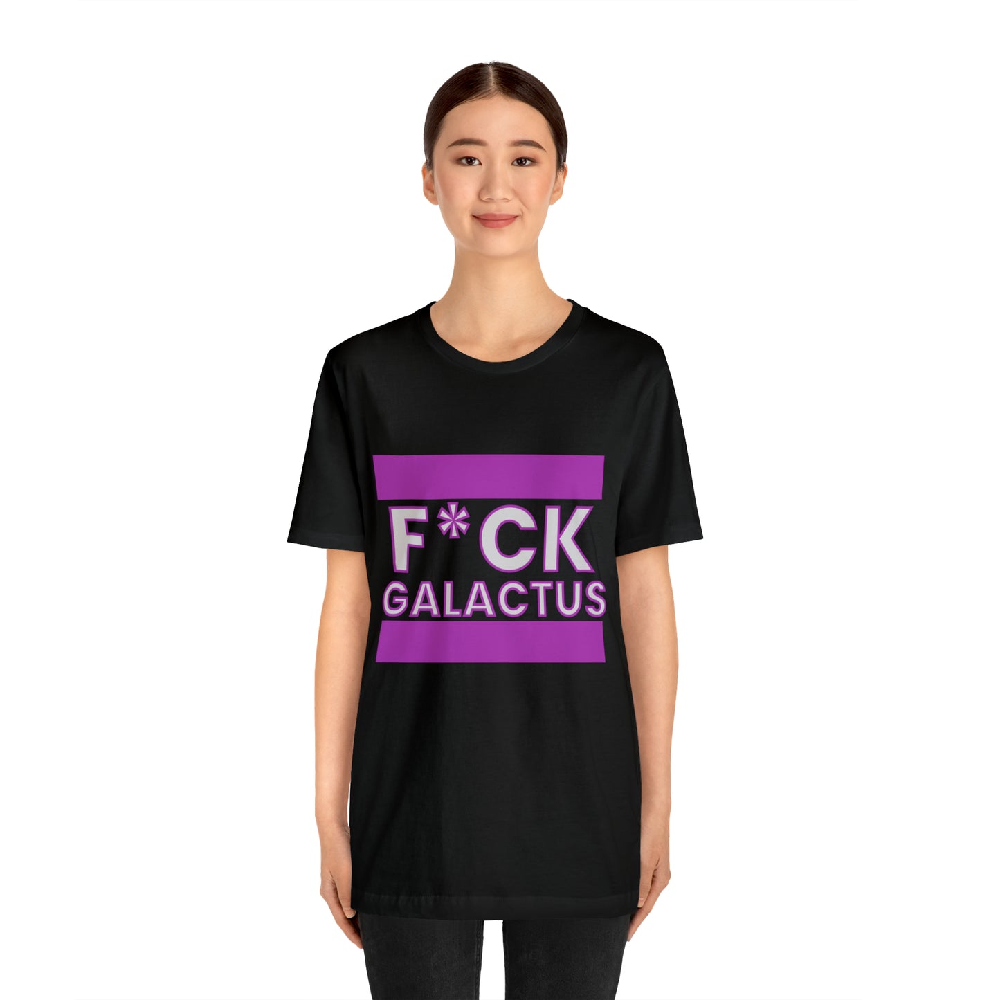 "fuck galactus" Marvel Snap Unisex Jersey Short Sleeve Tee
