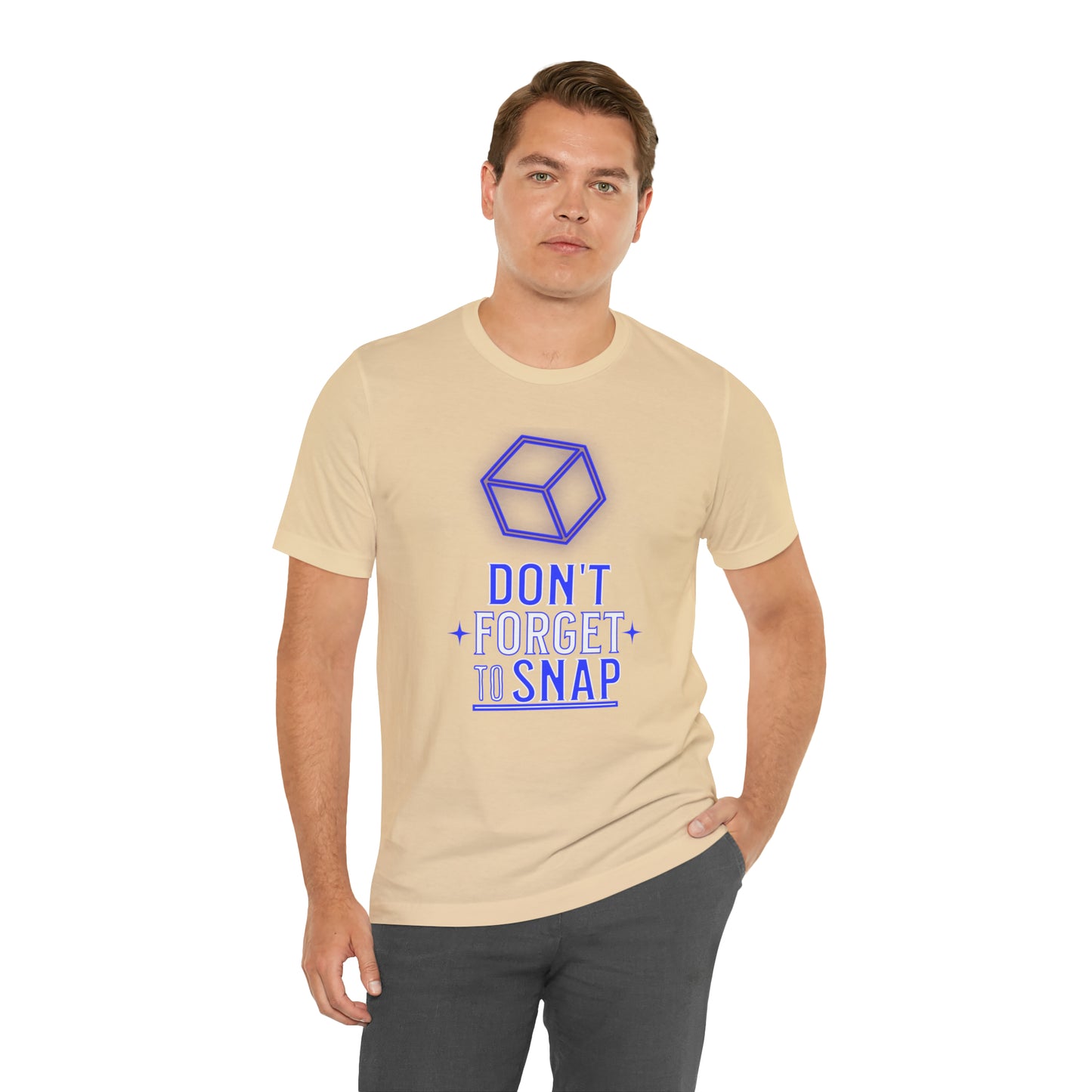 "don't forget to snap" Marvel Snap Unisex Jersey Short Sleeve Tee