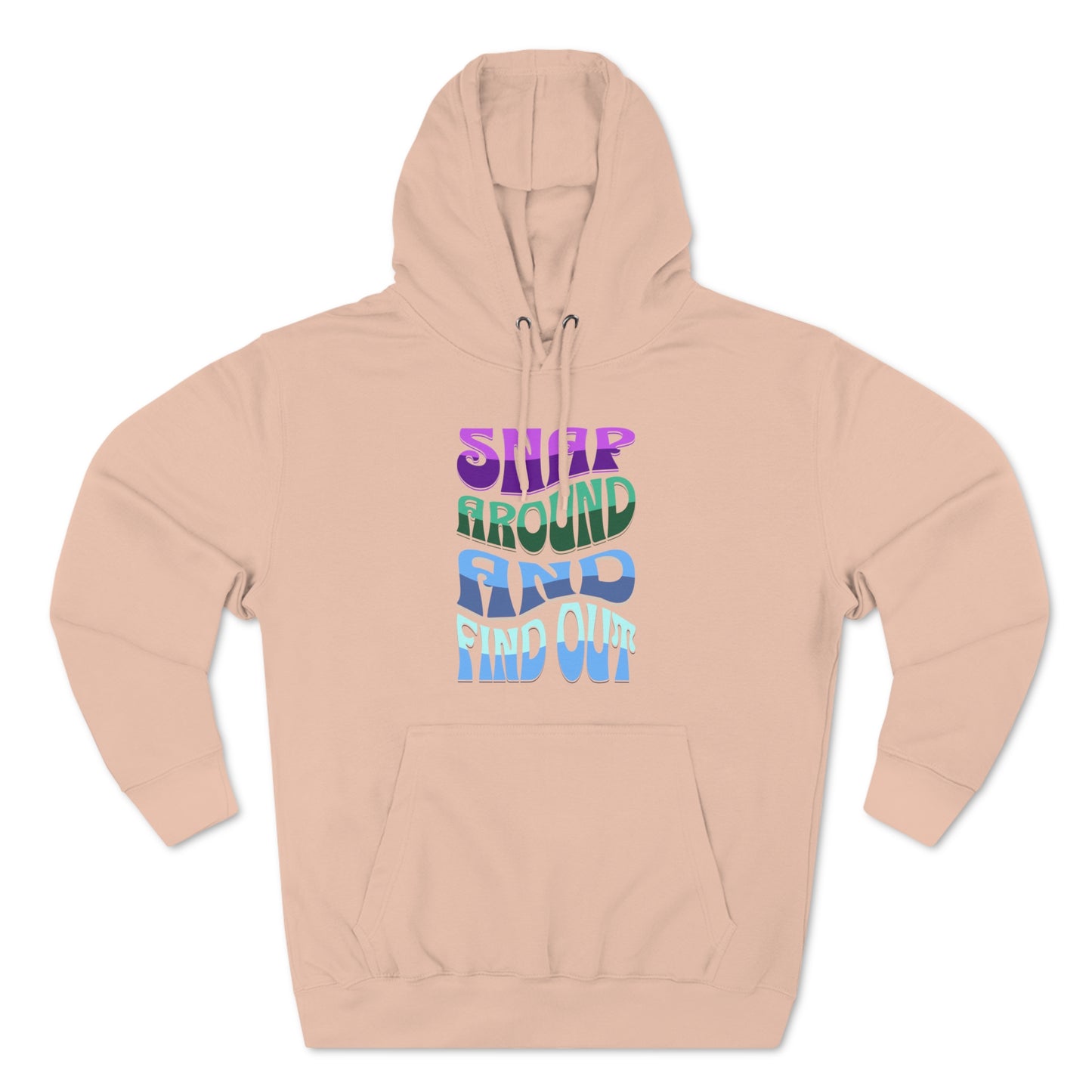 "Snap Around and Find Out" Marvel Snap Unisex Premium Pullover Hoodie