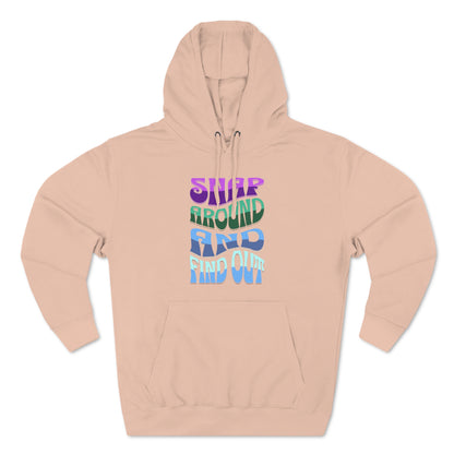 "Snap Around and Find Out" Marvel Snap Unisex Premium Pullover Hoodie