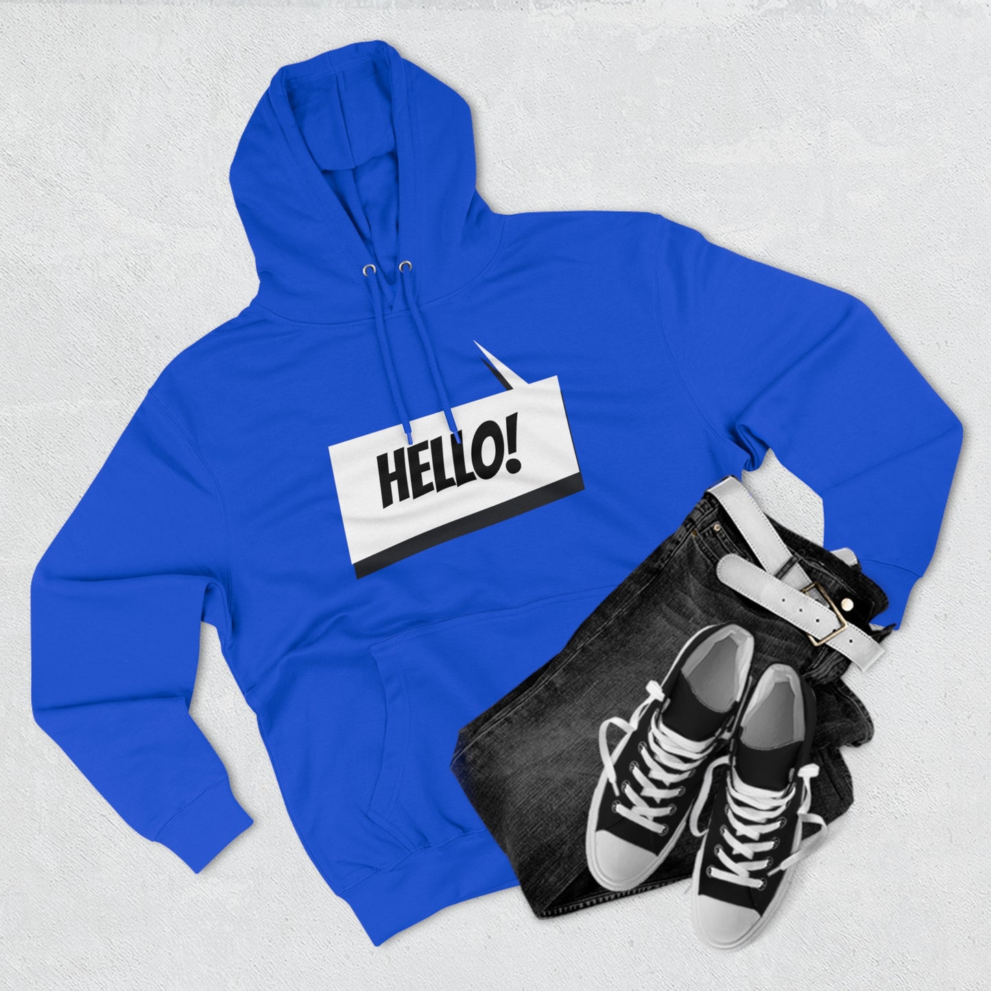 "Hello!" Marvel Snap Unisex Premium Pullover Hoodie