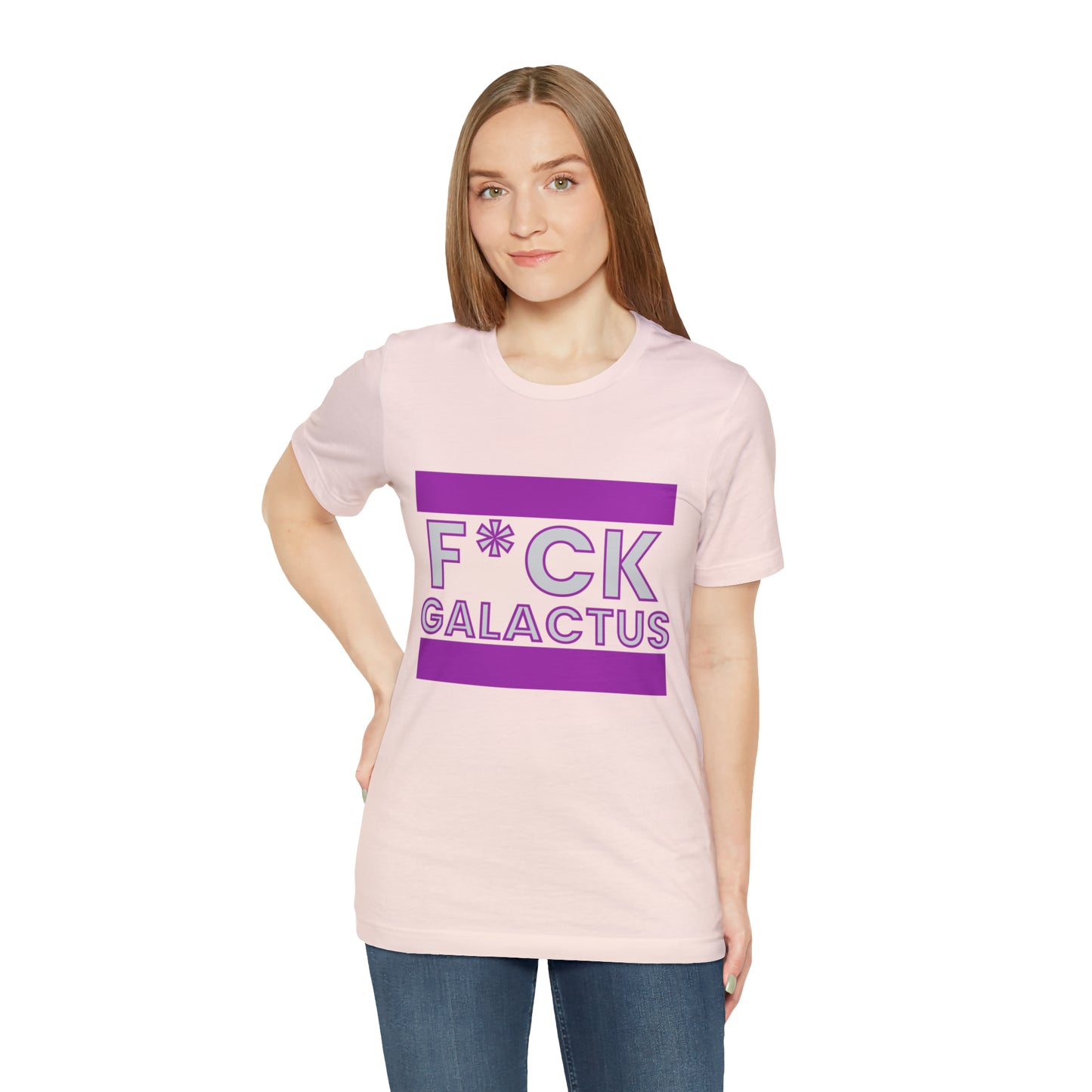 "fuck galactus" Marvel Snap Unisex Jersey Short Sleeve Tee