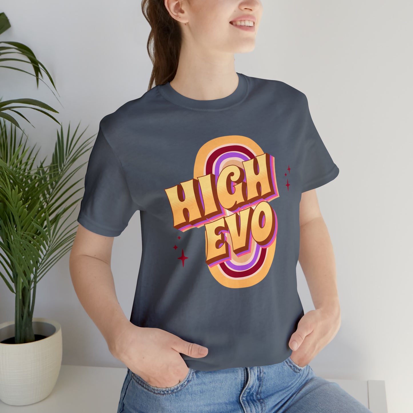 "High Evo" Unisex Jersey Short Sleeve Tee