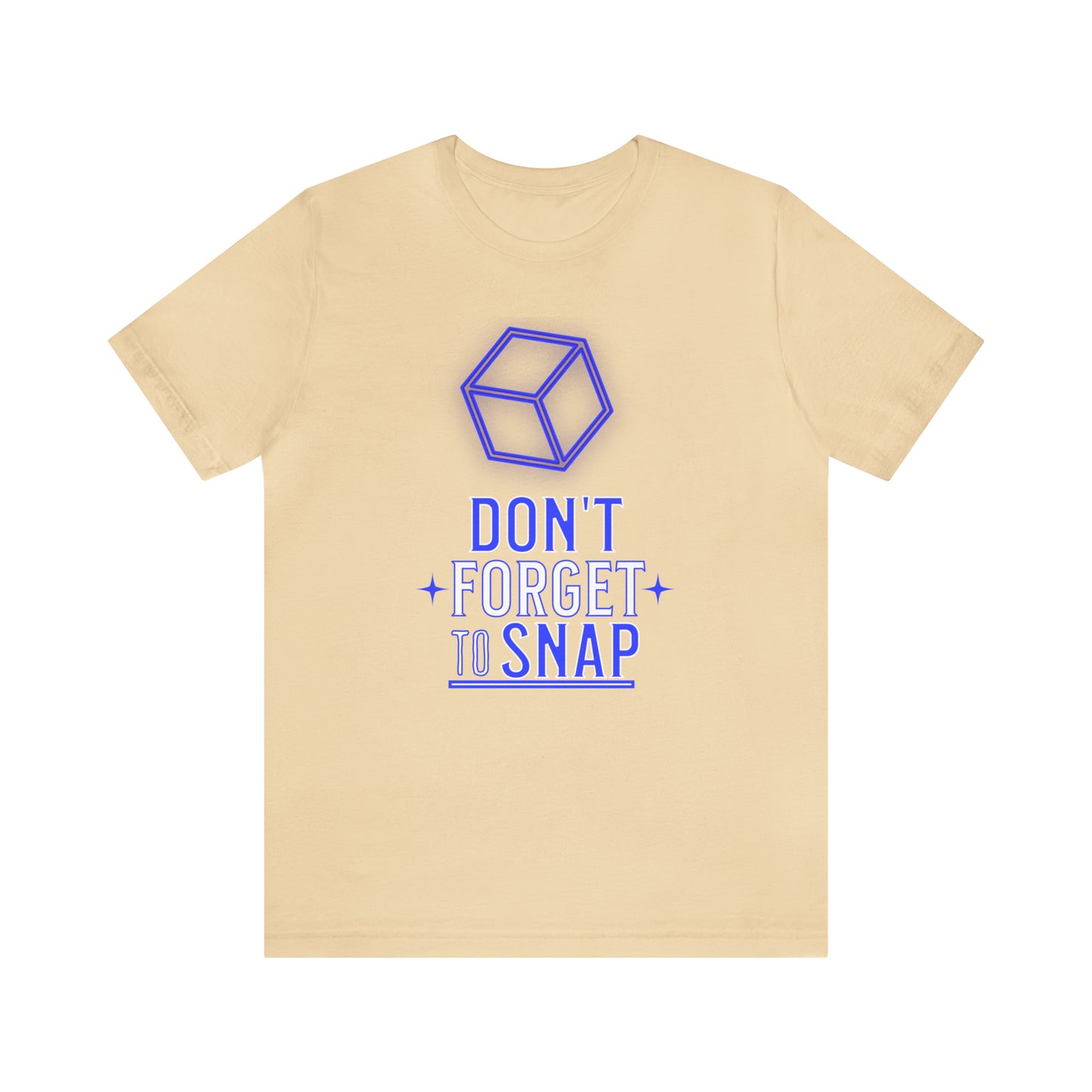 "don't forget to snap" Marvel Snap Unisex Jersey Short Sleeve Tee