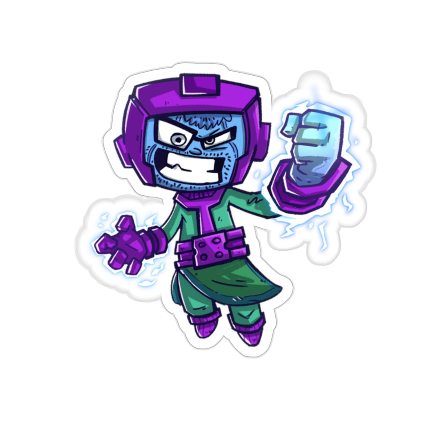 "Snap Kang" Marvel Snap Kiss-Cut Stickers