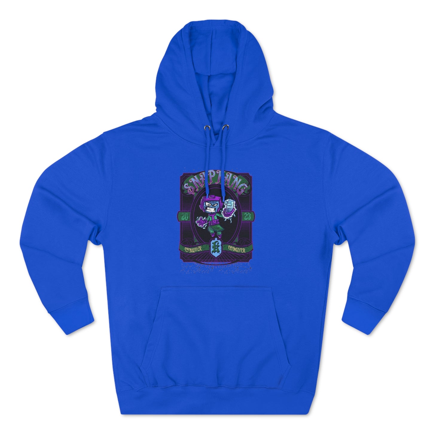 "Snap Kang Barber" Marvel Snap Unisex Premium Pullover Hoodie