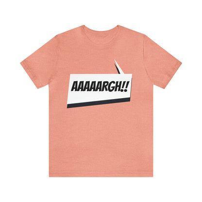"aaaaargh!!!" Marvel Snap Unisex Jersey Short Sleeve Tee