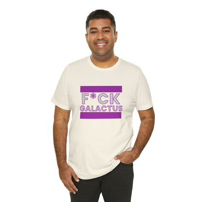 "fuck galactus" Marvel Snap Unisex Jersey Short Sleeve Tee