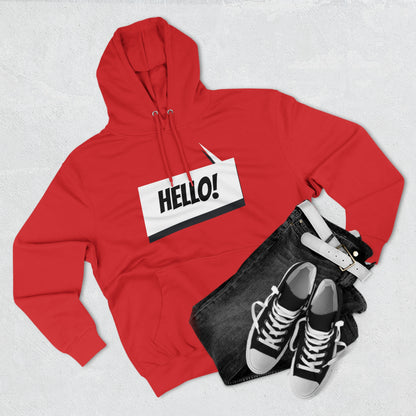 "Hello!" Marvel Snap Unisex Premium Pullover Hoodie