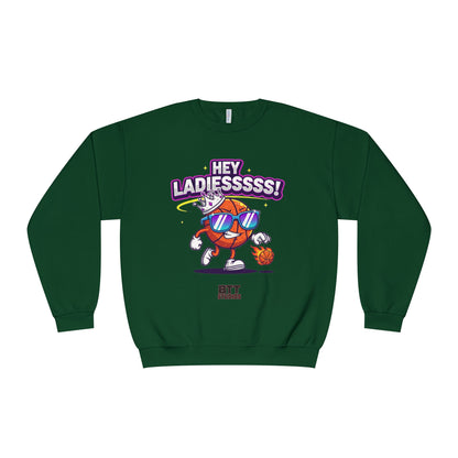 Hey Ladies Crown Crewneck Sweatshirt (Mult Colors)