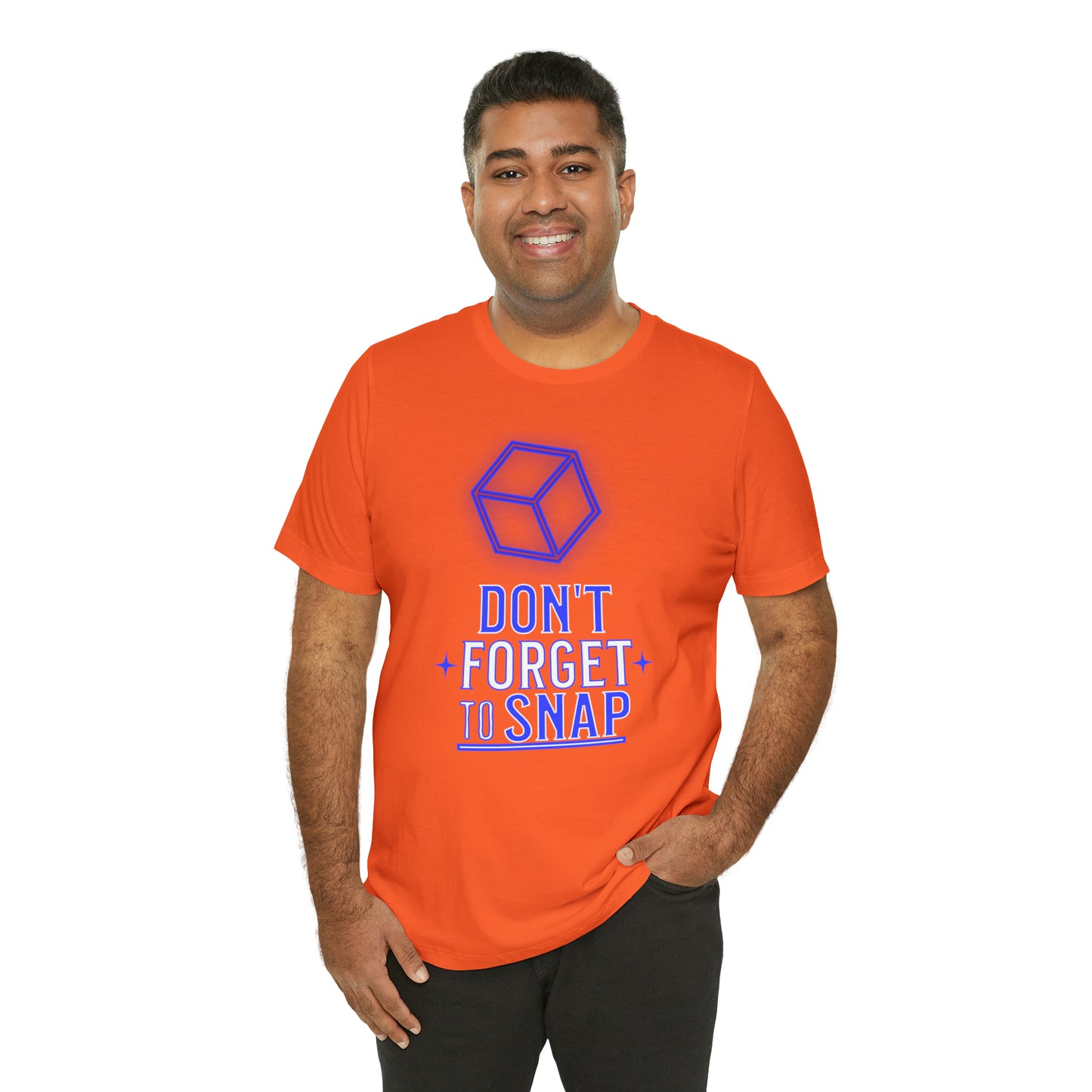"don't forget to snap" Marvel Snap Unisex Jersey Short Sleeve Tee