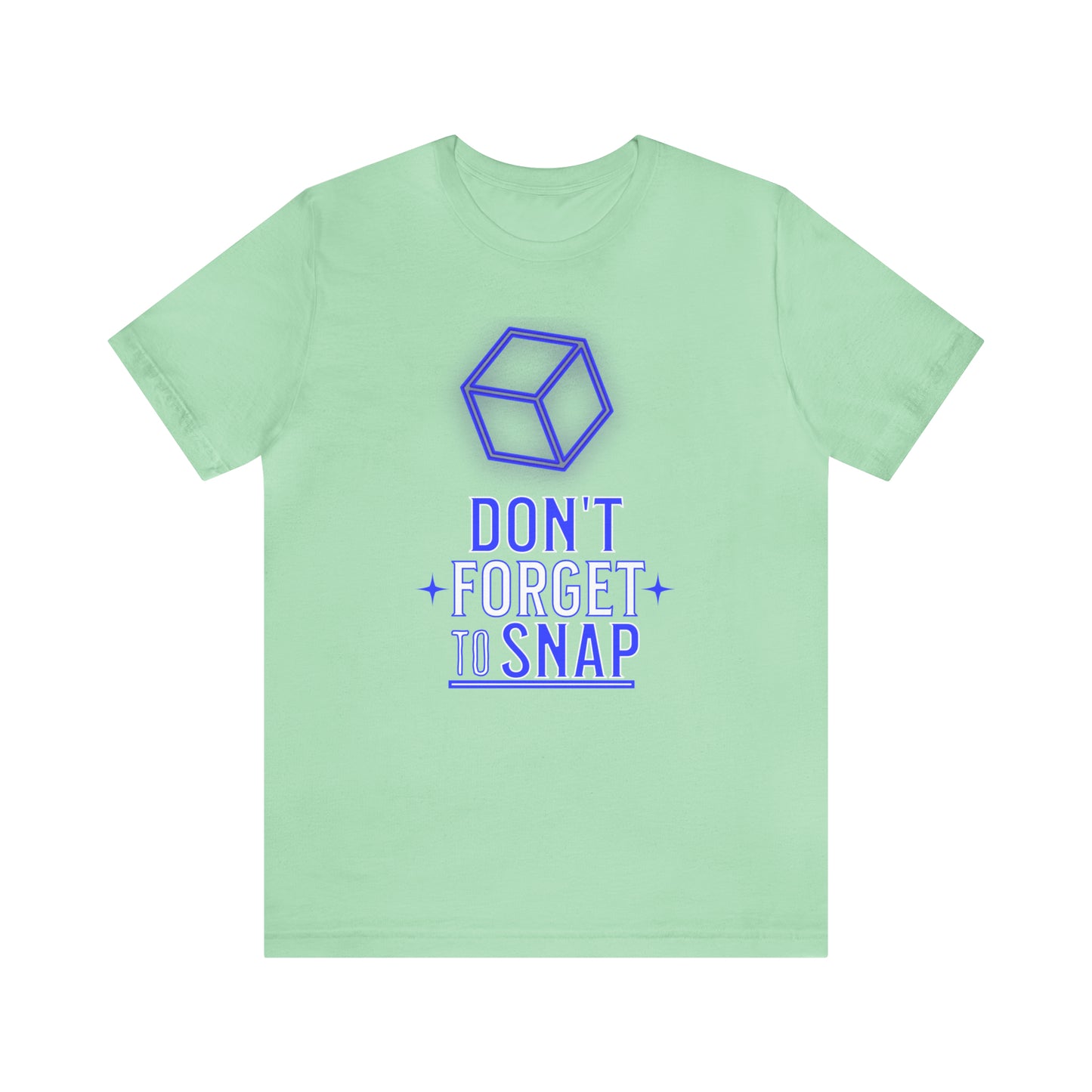 "don't forget to snap" Marvel Snap Unisex Jersey Short Sleeve Tee