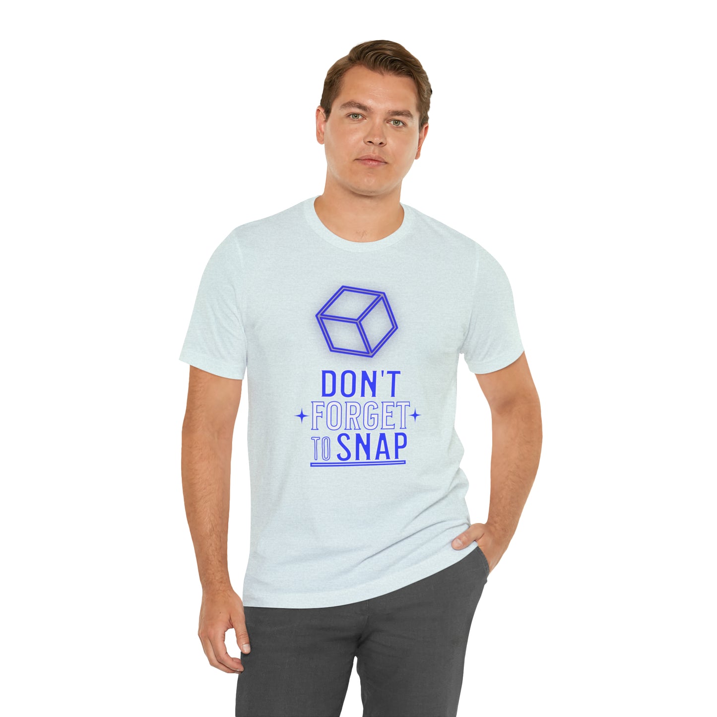 "don't forget to snap" Marvel Snap Unisex Jersey Short Sleeve Tee