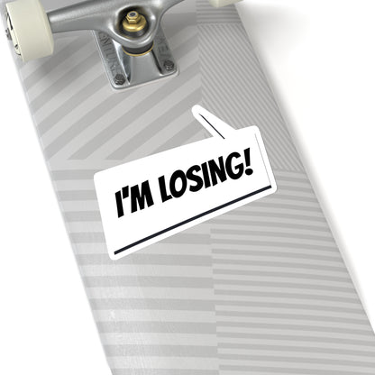 "I'm Losing" Marvel Snap Kiss-Cut Stickers