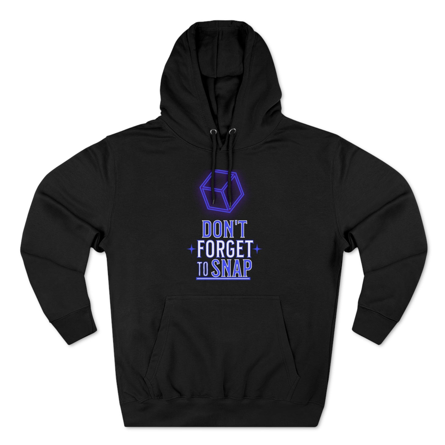 "Don't Forget to Snap" Marvel Snap Unisex Premium Pullover Hoodie