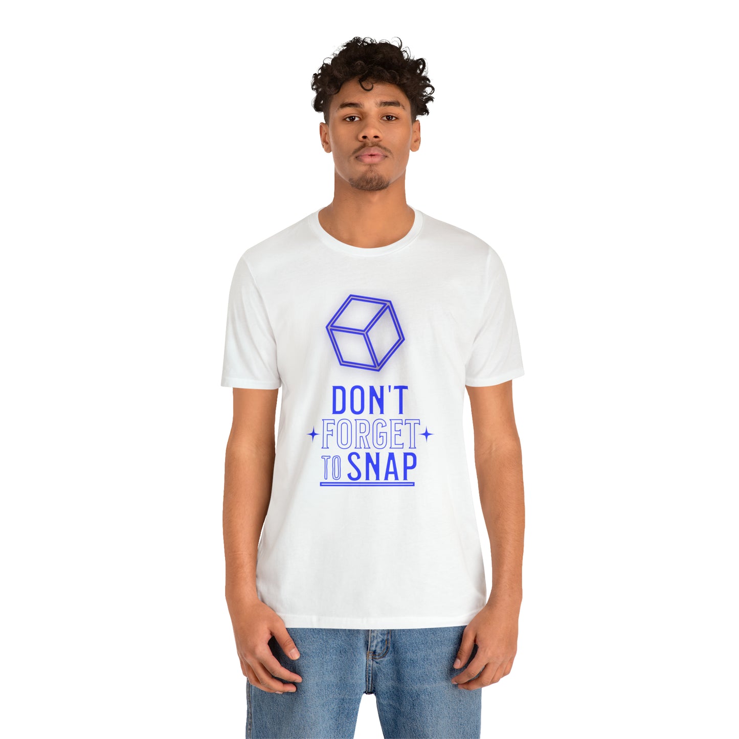 "don't forget to snap" Marvel Snap Unisex Jersey Short Sleeve Tee