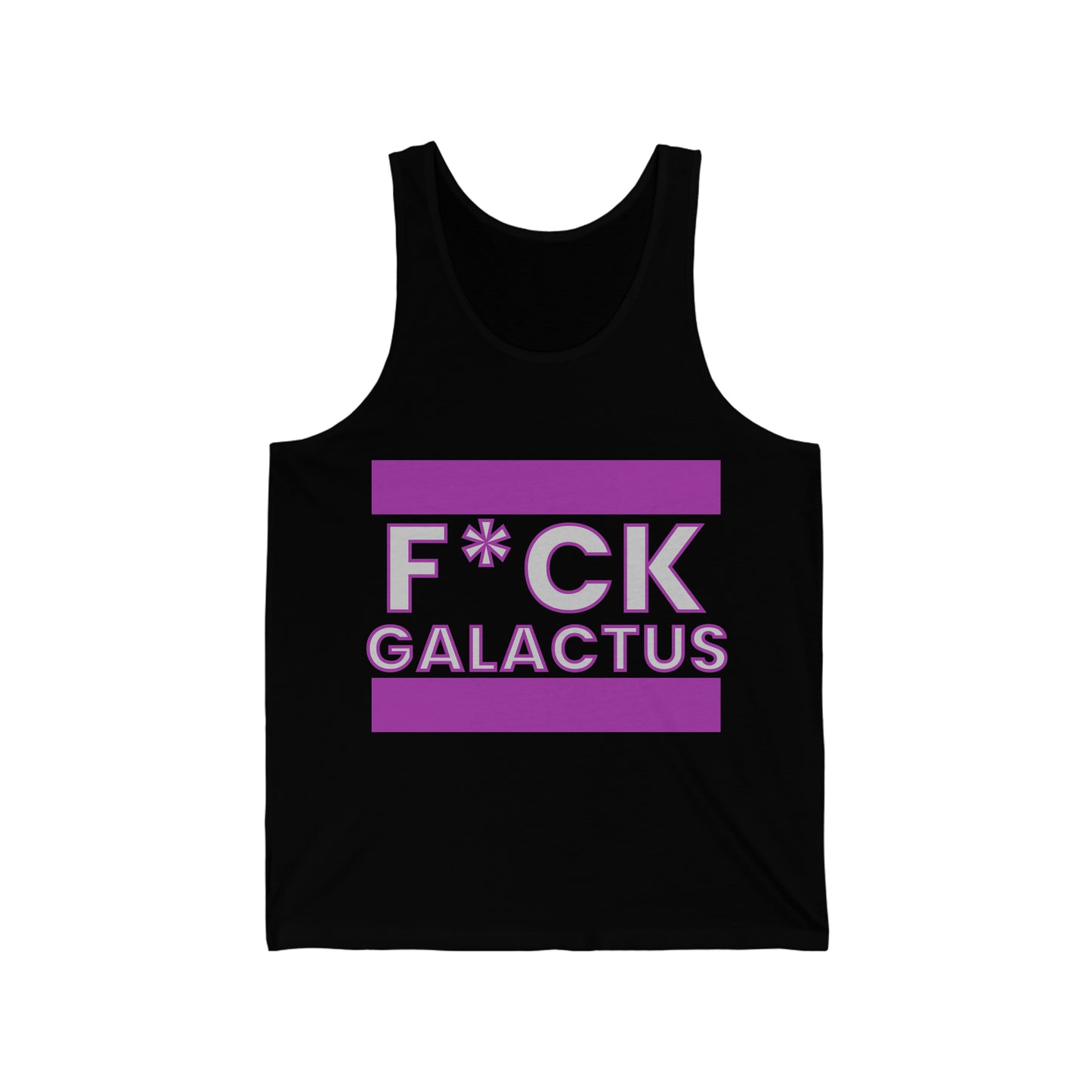 "fuck galactus" Marvel Snap Unisex Jersey Tank