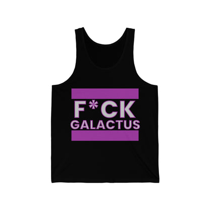 "fuck galactus" Marvel Snap Unisex Jersey Tank