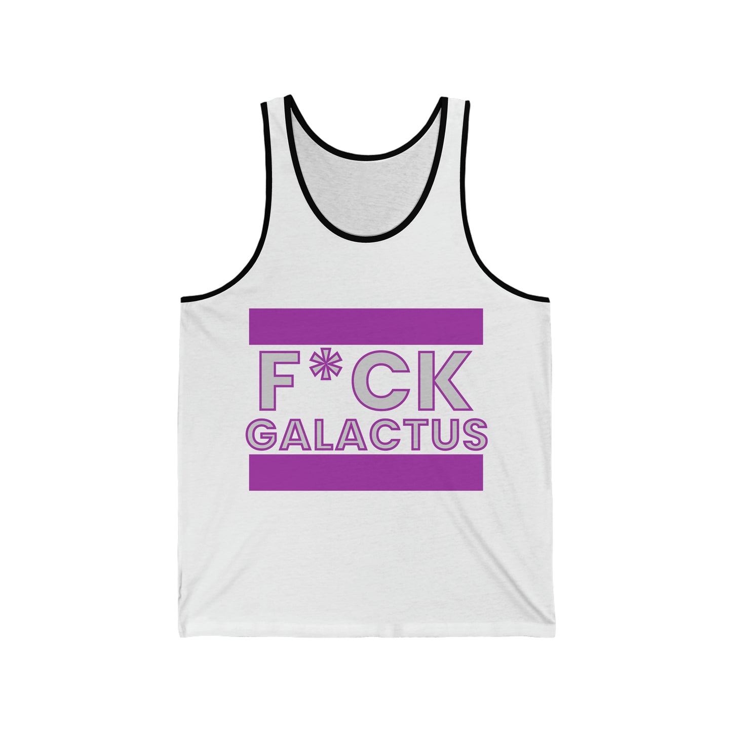 "fuck galactus" Marvel Snap Unisex Jersey Tank