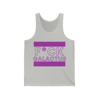 "fuck galactus" Marvel Snap Unisex Jersey Tank