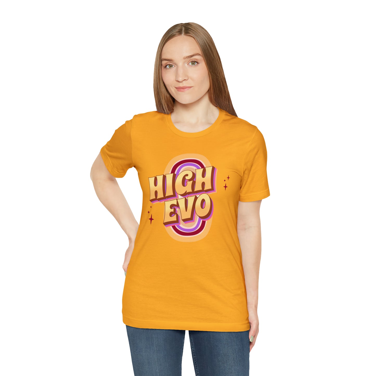 "High Evo" Unisex Jersey Short Sleeve Tee