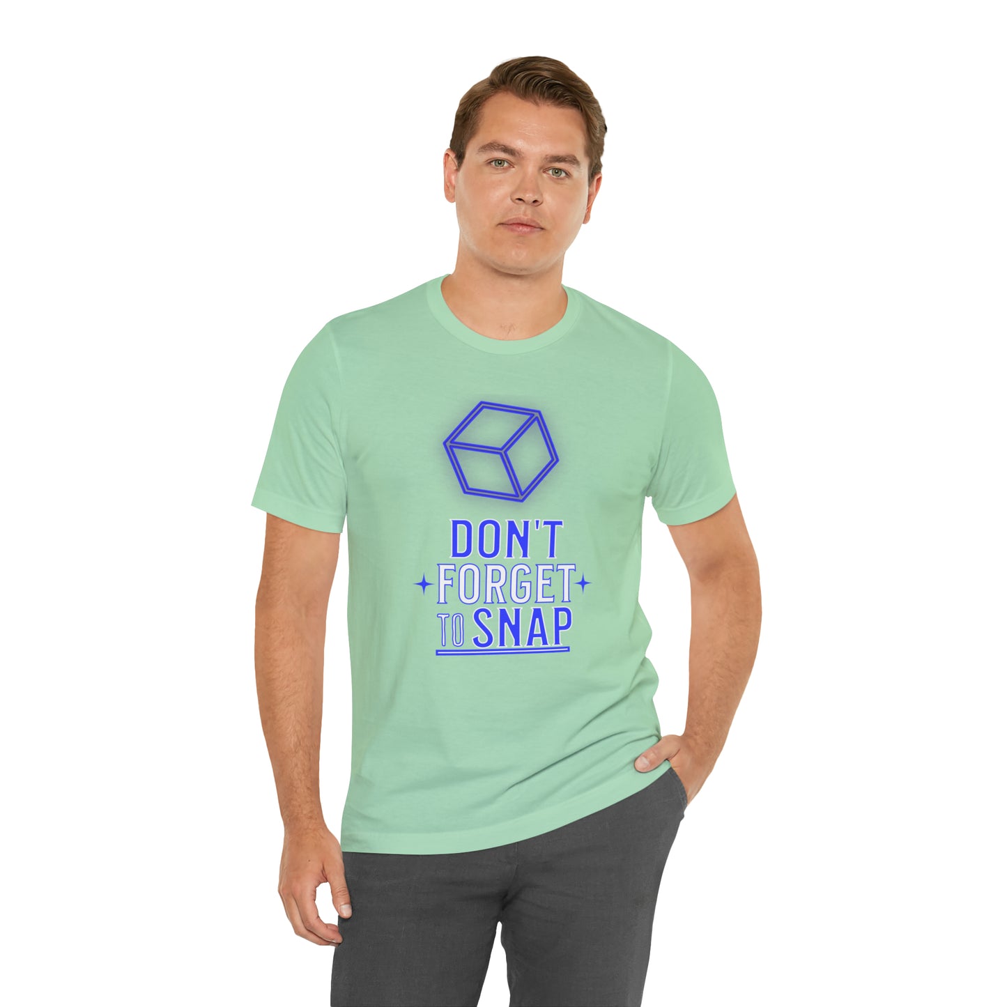 "don't forget to snap" Marvel Snap Unisex Jersey Short Sleeve Tee