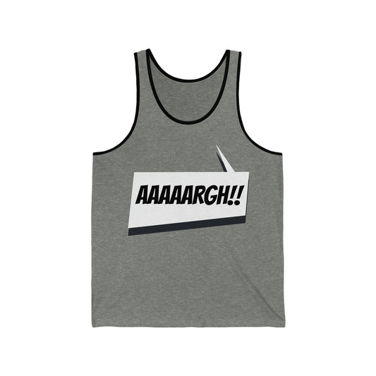 "aaaaargh!!!" Marvel Snap Unisex Jersey Tank